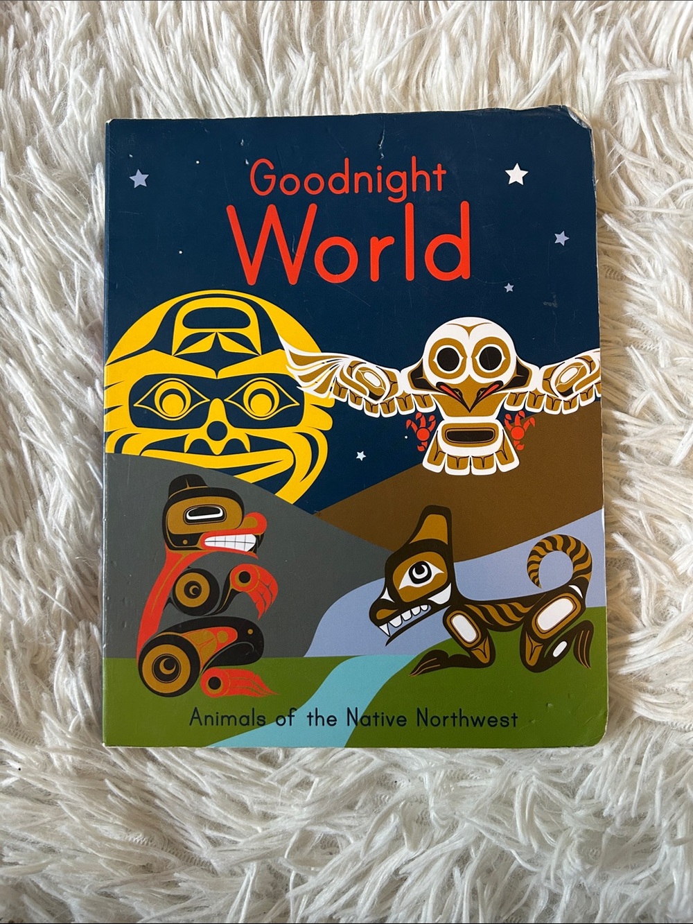 Goodnight World board book, Animals of the Native Northwest - Multicolor